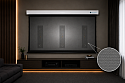 Звукопрозрачный ALR экран с системой натяжения Global Screens Intelligent HomeScreen EWC2-150 187*332 Black Code 4K PerfoSound