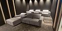 Моторизованное кинотеатральное кресло-реклайнер 7Seats Gravity (ткань)