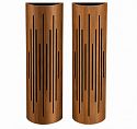 Гибридные акустические диффузоры/поглотители с LED подсветкой Soundbox ARC300 wood veneer (комплект из 2-х шт) 180.30.15