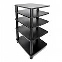Hi-Fi стойка Radiotehnika Gorizont Five Black/Black (180+180+180+180)