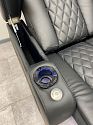Комплект из 2-x моторизованных кресел 7Seats Diamond Console Edition Black Alcantara