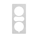 Монтажнй комплект для встраивания в стену акустики Aperion Audio Fons F85S white