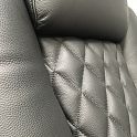Комплект из 2-x моторизованных кресел 7Seats Diamond Console Edition Black Alcantara