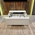 Моторизованная консоль для ультракороткофокусных лазерных проекторов Intelligent DIY Console MKII white (для настенных экранов)