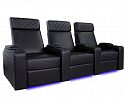 Комплект из 3-х моторизированных кресел-реклайнеров 7Seats Forza (4 подлокотника) 100% кожа