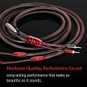 Пара акустических кабелей AudioQuest Brave Heart Full-Range