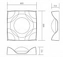 Рассеивающае акустическае панелли Soundbox Peak (комплект из 6-ти штук)