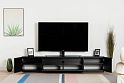 Тумба Sonorous ST 200P BLK BLK BS