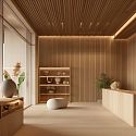 Реечная акустическая панель Soundbox PET Slat Panel (1 кв.м)