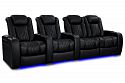 Комплект из 4-х моторизированных кресел-реклайнерв 7Seats Diamond (Loveseat Right) кожа/пвх