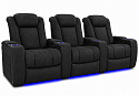 Комплект из 3-x моторизованных кресел 7Seats Diamond (4 подлокотника) Alcantara