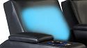 Комплект из 3-х моторизированных кресел-реклайнеров 7Seats Forza (Loveseat Right) кожа/пвх