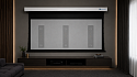 Звукопрозрачный моторизованный экран с системой натяжения Global Screens Intelligent HomeScreen EWC2-120 149*266 Woven 8K