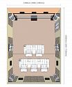 Гибридные акустические диффузоры/поглотители с LED подсветкой Soundbox WAVE600 wood veneer (комплект из 2-х штук) 120.60.16
