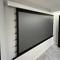 Моторизованный ALR экран с системой натяжения Global Screens Intelligent HomeScreen EWC2-120EX2 149*266 Black Code 4K (extradrop 100 см)