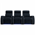 Комплект из 3-x моторизованных кресел 7Seats Bordo (4 подлокотника) ткань