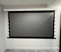 Моторизованный ALR экран с системой натяжения Global Screens Intelligent HomeScreen EWC2-100EX2 125*221 Black Code 4K (extradrop 110 см)
