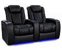 Комплект из 2-x моторизованных кресел 7Seats Diamond (3 подлокотника) кожа/пвх