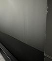 Моторизованный напольный ALR экран Global Screen OFM-100 124*221 Black Code UST 0.5 Perfo (Sale из шоу-рума с дефектом натяжения)