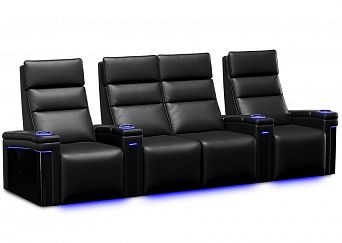 Комплект из 4-x моторизованных кресел 7Seats Lambro GT Carbon (Loveseat center) Alcantara