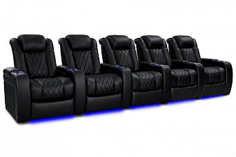 Комплект из 5-ти моторизированных кресел-реклайнерв 7Seats Diamond (6 подлокотников) кожа/пвх