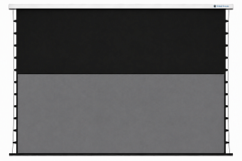 Моторизованный ALR экран с системой натяжения Global Screens Intelligent HomeScreen EWC2-100EX2 125*221 Black Code 4K (extradrop 110 см)