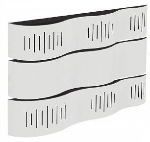 Гибридные акустические диффузоры/поглотители с LED подсветкой Soundbox PEAK (комплект из 2-х штук)