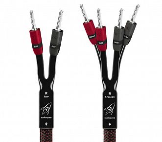Пара акустических кабелей AudioQuest Rocket 33 SBW-BFAS