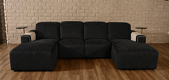 4-х местный диван-реклайнер 7Seats Gravity Sofa Edition (ткань)