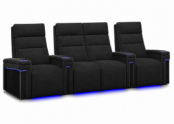 Комплект из 4-x моторизованных кресел 7Seats Lambro GT Carbon (Loveseat center) Alcantara