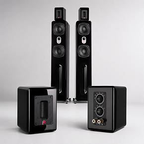 Ленточный супертвитер Aperion Audio MKII Aluminum Ribbon Super Tweeter  Gloss Black (пара)