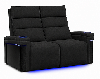 Комплект из 2-x моторизованных кресел 7Seats Lambro GT Carbon (Loveseat) Alcantara