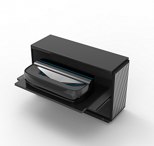 Моторизованная консоль для ультракороткофокусных лазерных проекторов Intelligent Slim Vertical LED Console black