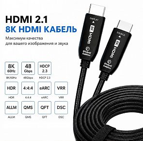 Оптический HDMI кабель Global Cables P4000 2.1