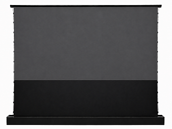 Моторизованный напольный ALR экран Global Screen OFM-150 187*332 Black Code 4K