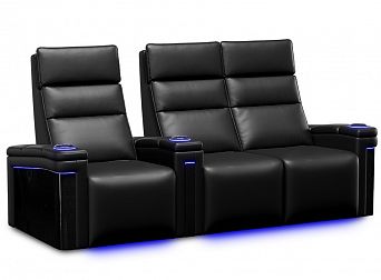 Комплект из 3-x моторизованных кресел 7Seats Lambro GT Carbon (Loveseat right) Alcantara