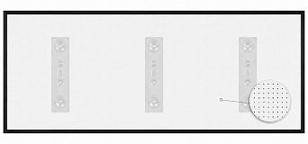 Звукопрозрачный экран на раме Global Screens HomeCinema F80CS-120 119*280 MicroPerf 8K