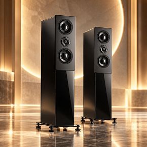 Напольная акустика Starke Sound Halo M2 Samurai Black (пара)