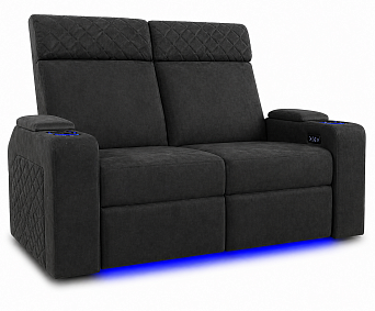 Комплект из 2-х моторизированных кресел-реклайнеров 7Seats Forza (Loveseat) Alcantara