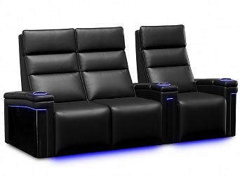 Комплект из 3-x моторизованных кресел 7Seats Lambro GT Carbon (Loveseat left) Alcantara