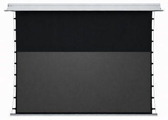 Экран встраиваемый в потолок с системой натяжения Global Screens Intelligent HomeScreen ICL1-110 137*244 Black Code UST 0.5