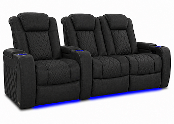 Комплект из 3-x моторизованных кресел 7Seats Diamond (Loveseat Right) Alcantara