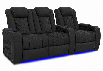 Комплект из 3-x моторизованных кресел 7Seats Diamond (Loveseat Left) Alcantara
