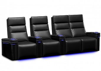 Комплект из 4-x моторизованных кресел 7Seats Lambro GT Carbon (Loveseat right) Alcantara