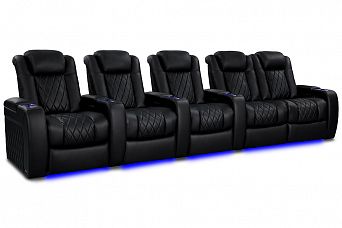 Комплект из 5-ти моторизированных кресел-реклайнерв 7Seats Diamond (Loveseat Right) кожа/пвх