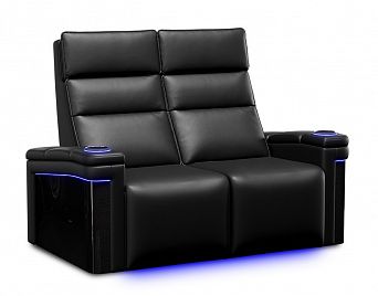 Комплект из 2-x моторизованных кресел 7Seats Lambro GT Carbon (Loveseat) Alcantara