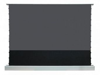 Моторизованный напольный ALR экран Global Screen OFM-150 187*332 Black Code 4K