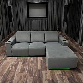 3-х местный диван-реклайнер 7Seats Gravity Sofa Edition (ткань)