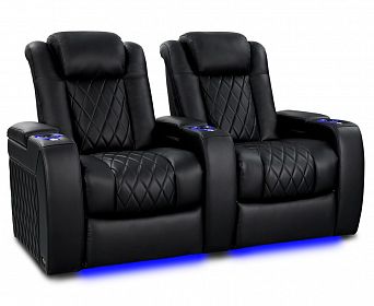 Комплект из 2-x моторизованных кресел 7Seats Diamond (3 подлокотника) кожа/пвх