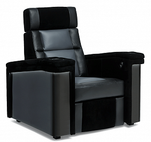 Моторизованное кинотеатральное кресло 7Seats Modena Carbon Edition